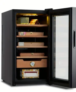 Freistehender Zigarrenschrank im modernen Design für 600 Zigarren