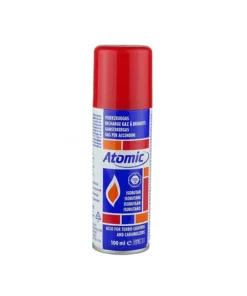 Atomic Feuerzeuggas Isobutan mit Kunststoff-Ventil, 100ml