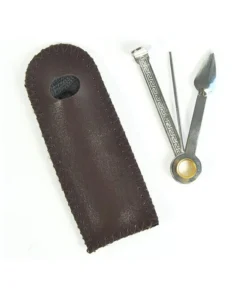 Pfeifenbesteck mit Etui