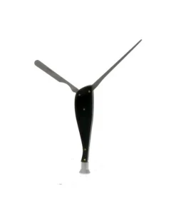 Pfeifenbesteck Schwarz-Silber