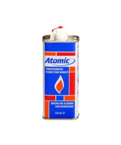 Atomic Feuerzeugbenzin mit Kunststoff-Ventil 125ml