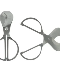Zigarrenabschneider Schere „Chrom“ Silber, aus Metall