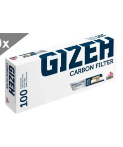 Gizeh Carbon 100 Filter Hülsen, 10er Gebinde