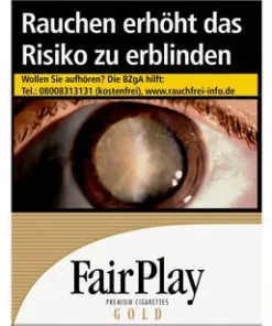 Fair Play Zigaretten Gold XXXL