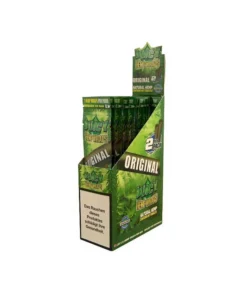 Juicy Blunts Hemp Wraps – Original (Nat), 25er Display