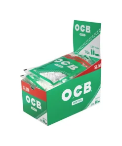 OCB Filter Slim Menthol 6 mm, 10 Beutel je 120 Filter