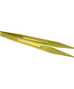 Zange für Shishakohle Gold, Metall, XXL; 34,5 cm