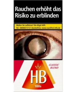 HB Zigaretten Classic Blend 100