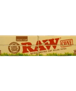 RAW Cones Organic King Size 109mm pre-rolled, 32er Packung