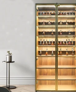 pfeifen stand vitrine
