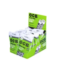 OCB Filter Extra Slim Activ’Tips Aktivkohle 6mm, 50 Stück