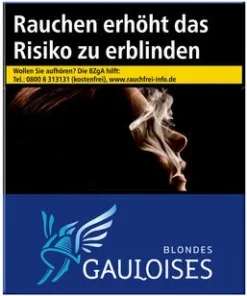 Gauloises Zigaretten Blondes Blau 3XL
