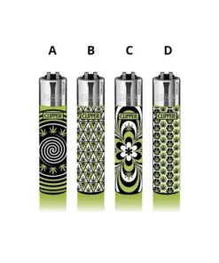 Clipper WEED PATTERN – Alle 4 Motive