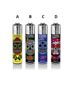 Clipper MEXICAN SKULLS #5 – Alle 4 Motive