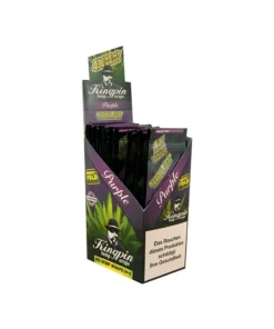 Kingpin Hemp Wraps „Purple“ Natural Hemp (Traube)