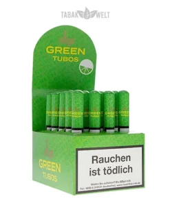 VILLIGER Green Tubos Zigarren Kiste