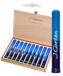 J.Cortes Sumatra Blau Zigarren Tubo Corona