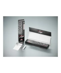 Gizeh Black King Size Slim 26 Hefte je 34 Blatt + 34 Tips