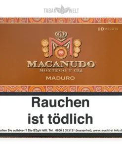 Macanudo Maduro Zigarren Ascots