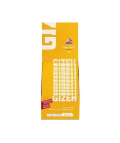 Box – Gizeh Original (gelb) 50 Blatt 50 Hefte