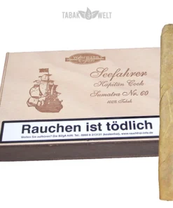 Woermann Cigars Seefahrer Zigarren KAPITÄN COOK SUMATRA NO.60