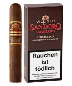 VILLIGER SAN’DORO COLORADO Zigarren Robusto