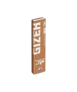 10 Stück Gizeh Pure King Size Slim 34 Blatt + 34 Tips