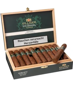 VILLIGER Do Brasil Maduro Zigarren Robusto Kiste