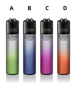 Clipper Micro METALLIC GRADIENT – Alle 4 Motive