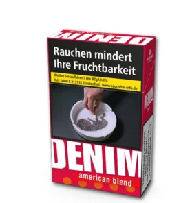 Denim Red L-Box 6,80 € Zigaretten