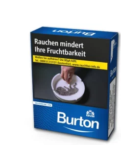 Burton Blue XL-Box 8,00 € Zigaretten (leider eingestellt)