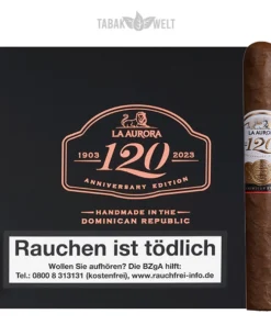 LA AURORA 120 Anniversary Zigarren Toro