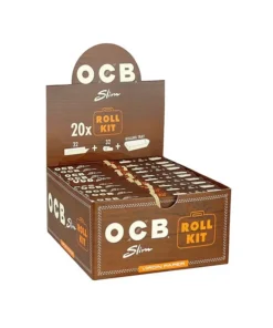 OCB KS Virgin ungebleicht Slim Roll Kit