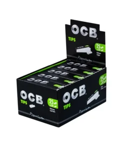 OCB Filter Tips Schwarz Premium 50 Blatt