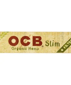 5 Stück OCB KS Organic Hemp Slim + Tips, à 32 Blatt 5 Stück