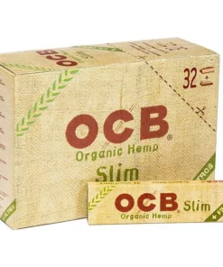 10 Stück OCB KS Organic Hemp Slim + Tips, à 32 Blatt 10 Stück