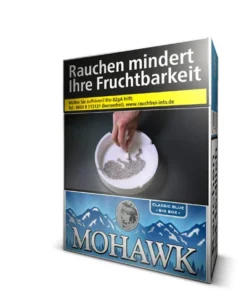 Mohawk Classic Blue Big Box 7,90 € Zigaretten