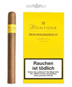 Montosa Amarillo Zigarren Churchill
