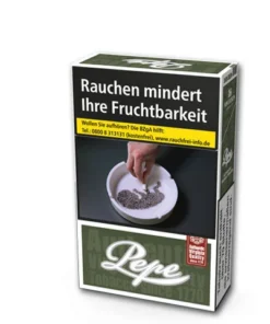 Pepe Dark Green 7,90 € Zigaretten