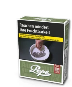 Pepe Rich Green Big 9,50 € Zigaretten (leider eingestellt)