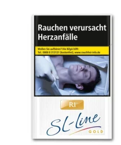 R1 Slim Line Gold 9,50 € Zigaretten