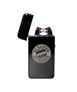 USB-Feuerzeug mit Lichtbogen „FC Bayern München“ schwarz