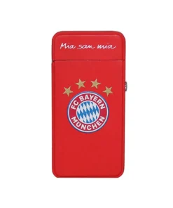 USB-Feuerzeug mit Lichtbogen „FC Bayern München“ rot