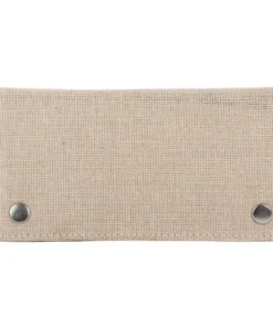 Drehertasche Jute beige, 10cm