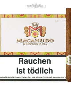 Macanudo Connecticut Zigarren Ascots
