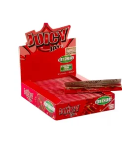 Juicy Jay`s Very Cherry King Size Slim 24 Hefte je 32 Blatt