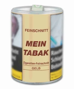 Mein Tabak Zigaretten Feinschnitt Gelb, 180g