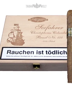 Woermann Cigars Seefahrer Zigarren Christopherus Columbus BRASIL NO.150