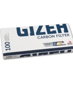Gizeh Silver Tip Carbon Filterhülsen, 100er