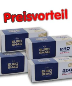 4 x Euro Shag Filterhülsen, 250er
